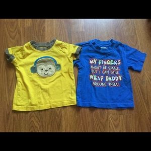 Two cute baby shirts